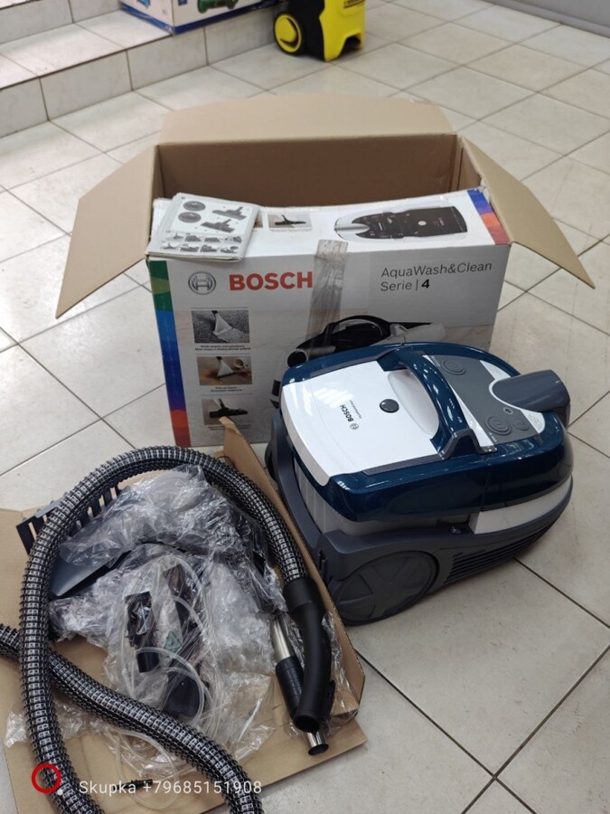 Пылесос Bosch aquawash 4