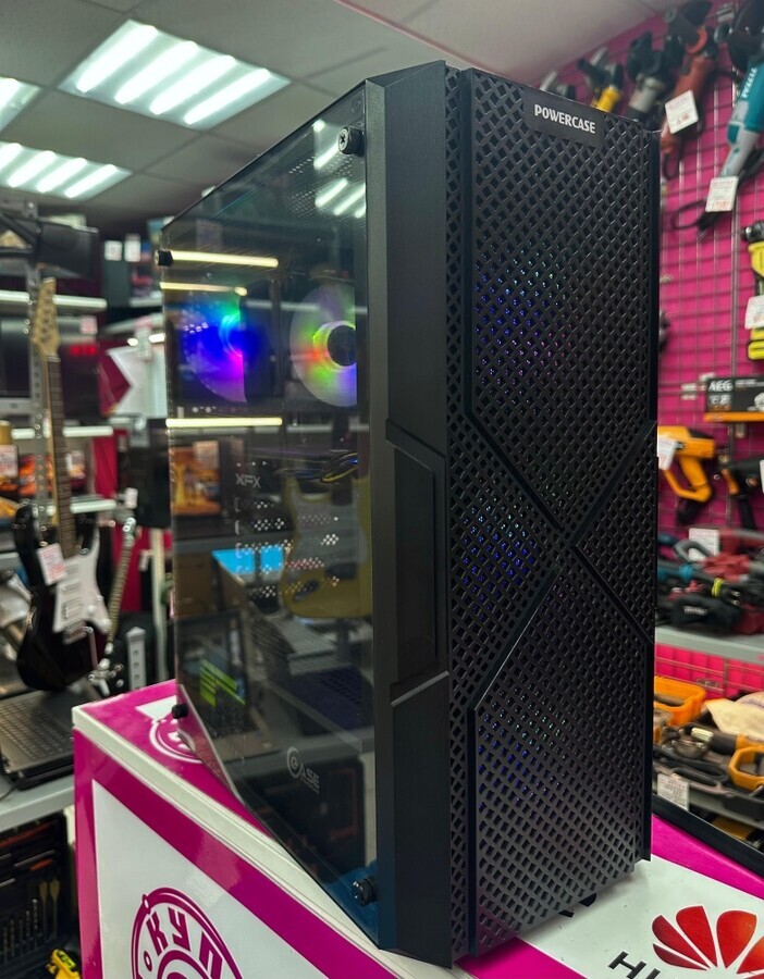 Системный блок Powercase Intel Xeon E5-2680v4 14*2.40 Ghz/16 GB RAM/256 GB SSD/1 TB HDD/Radeon RX 580 8GB