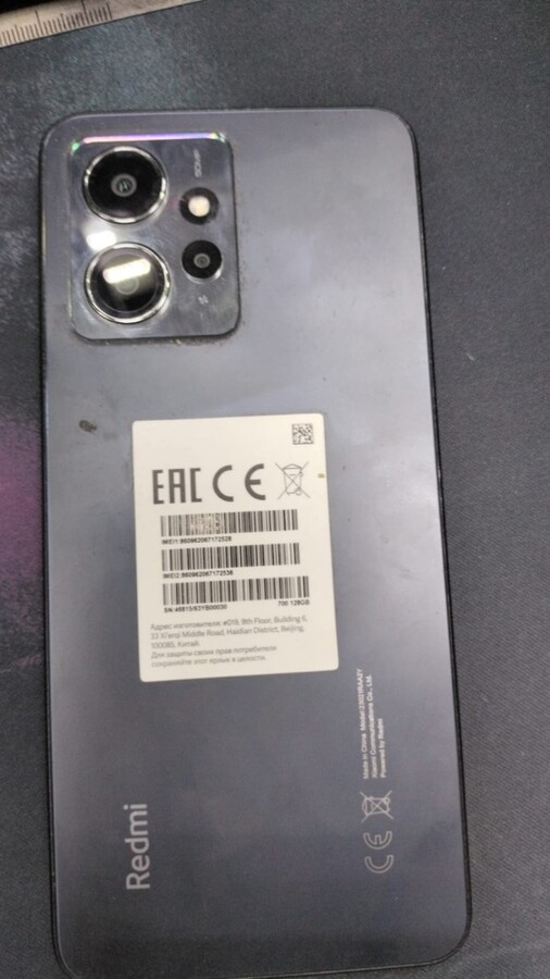 Смартфон Xiaomi Redmi note 12 6/128