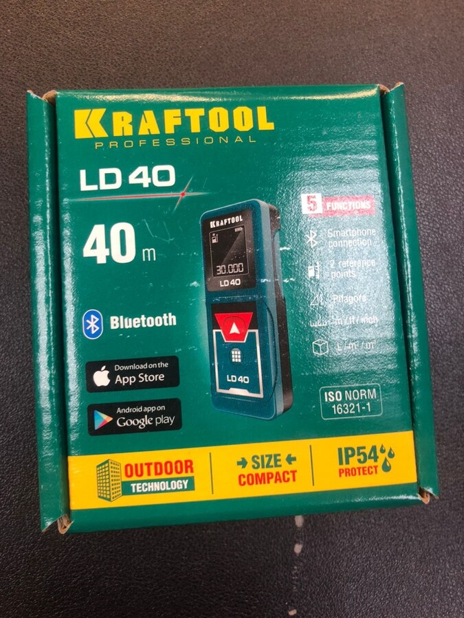/Дальномер лазерный Kraftool
