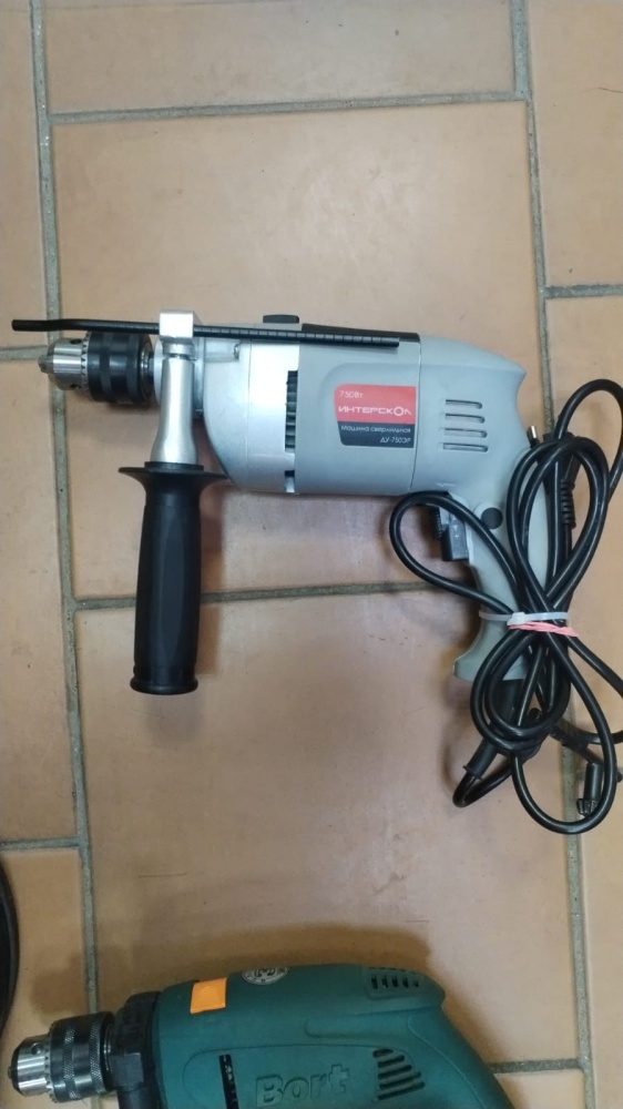 Дрель интерскол