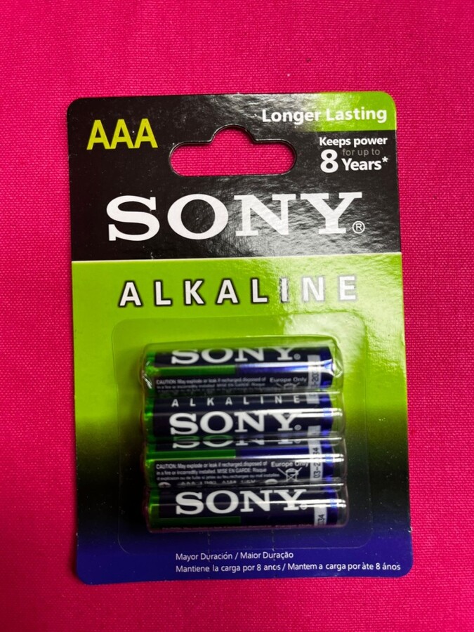 батарейки Sony AAA