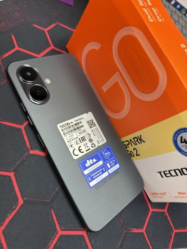 Смартфон TECNO SPARK Go 2 64гб