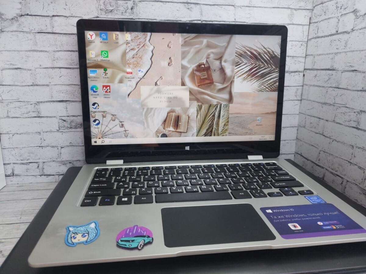 Ноутбук Irbis NB154 4/64 сенсорный