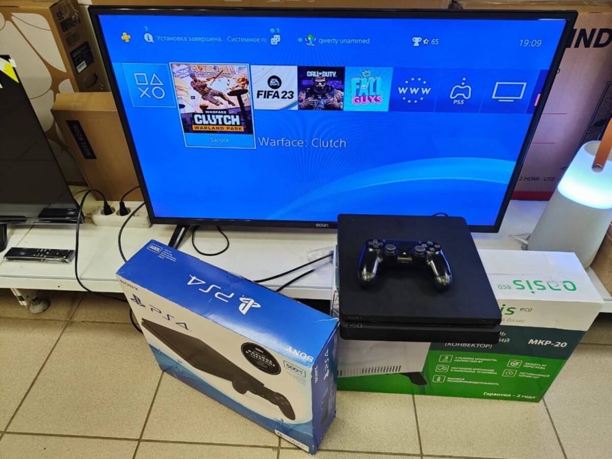 Игровая приставка Sony PlayStation 4 slim 500гб