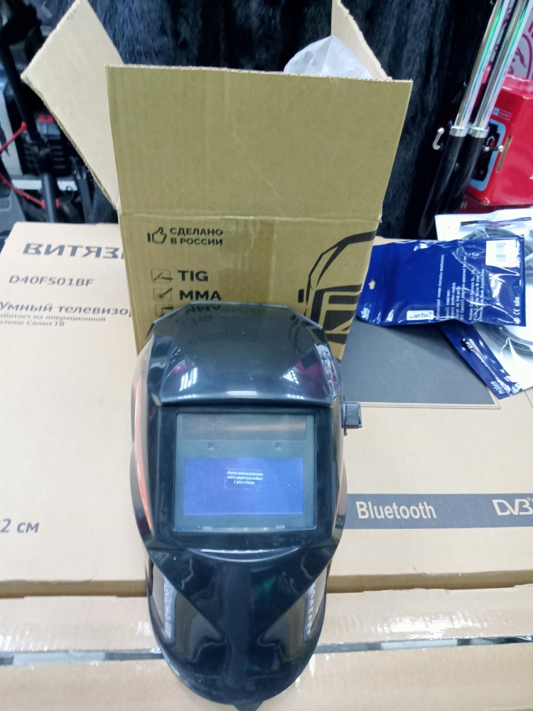 Сварочная маска PRO Ф6 ХАМЕЛЕОН