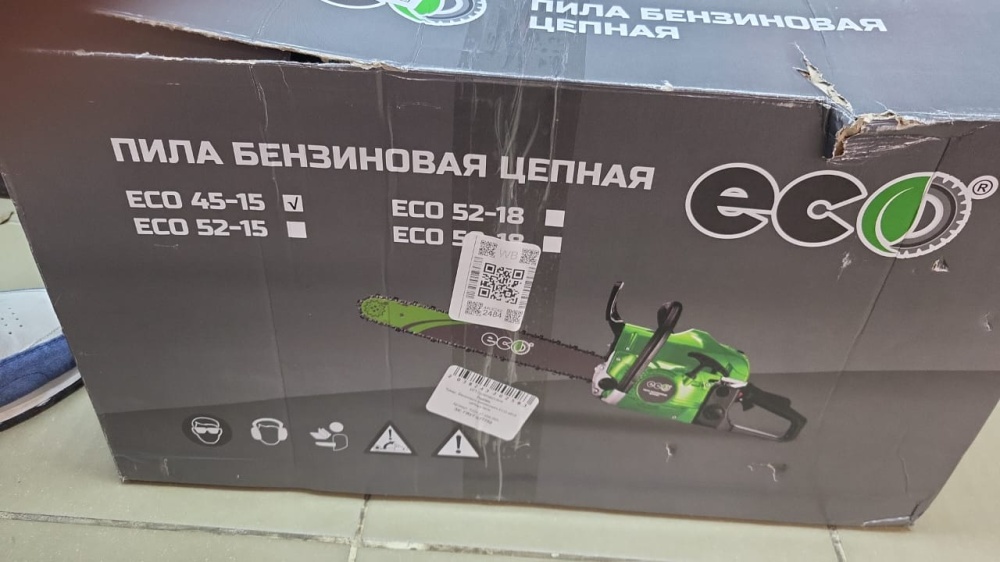 Бензопила ECO 4515 38см