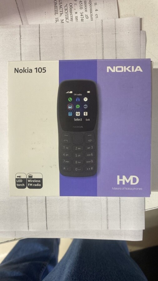 Мобильный телефон Nokia 105
