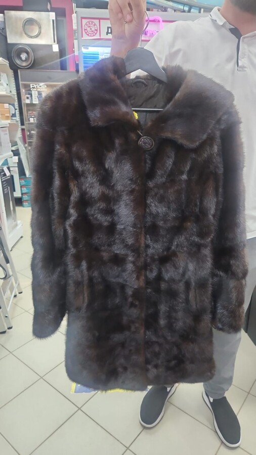 Шуба норка 42