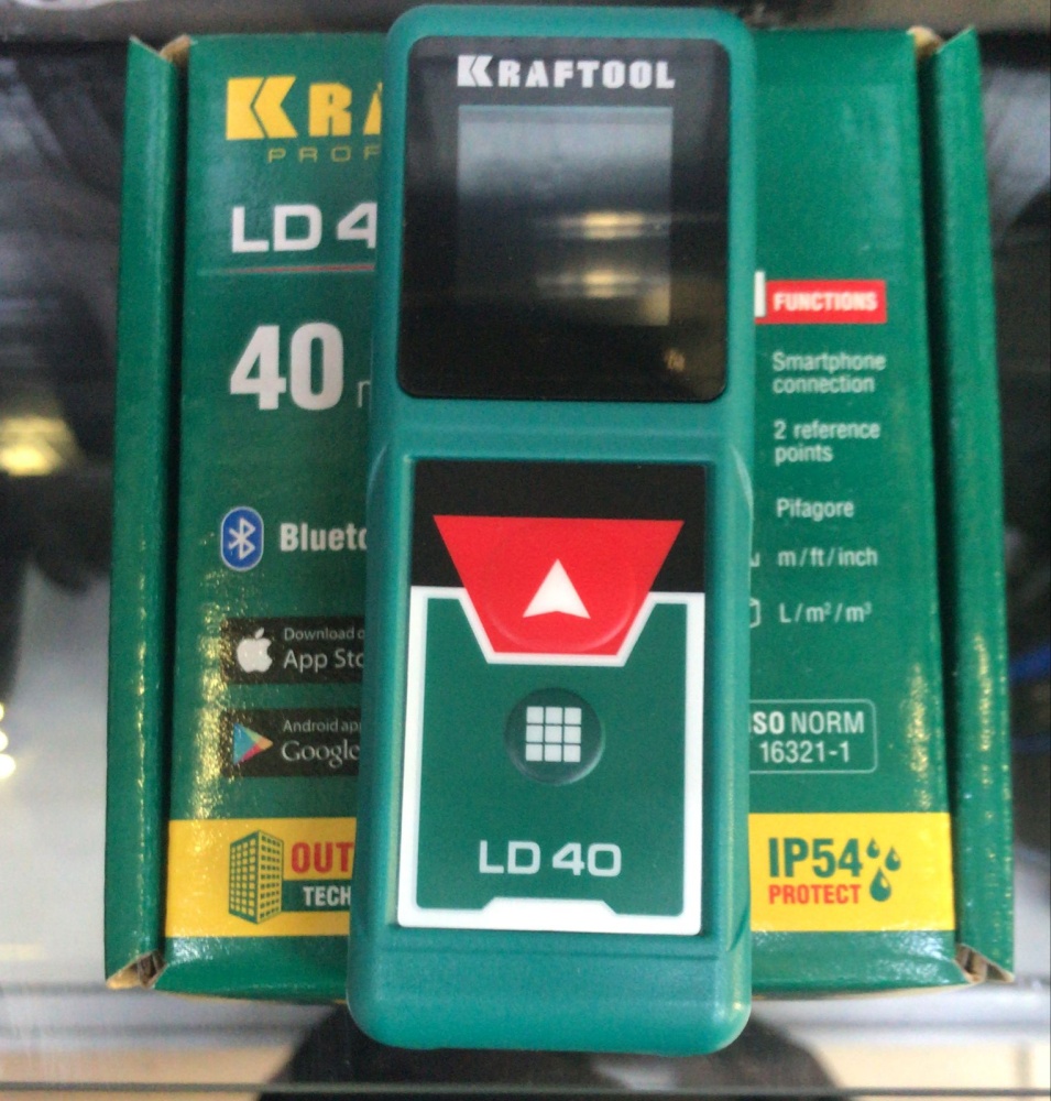 /Дальномер лазерный Kraftool