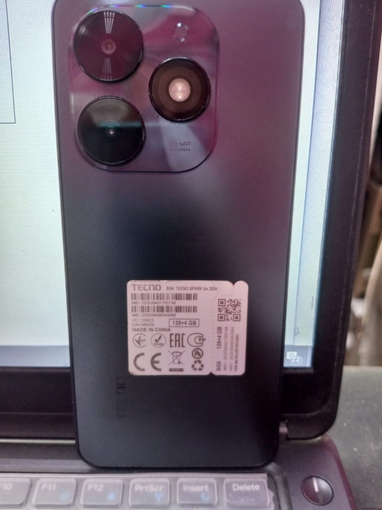 Мобильный телефон Tecno go 2024 4\128