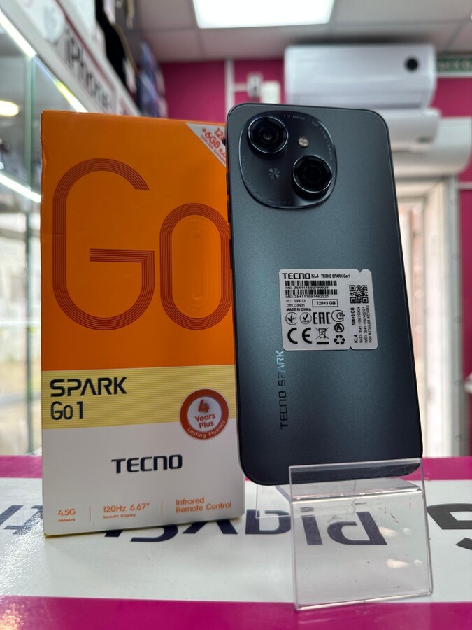 Мобильный телефон Tecno Spark GO1 3+3/128gb