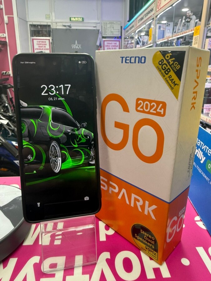 Мобильный телефон Tecno Go 2024 4-64