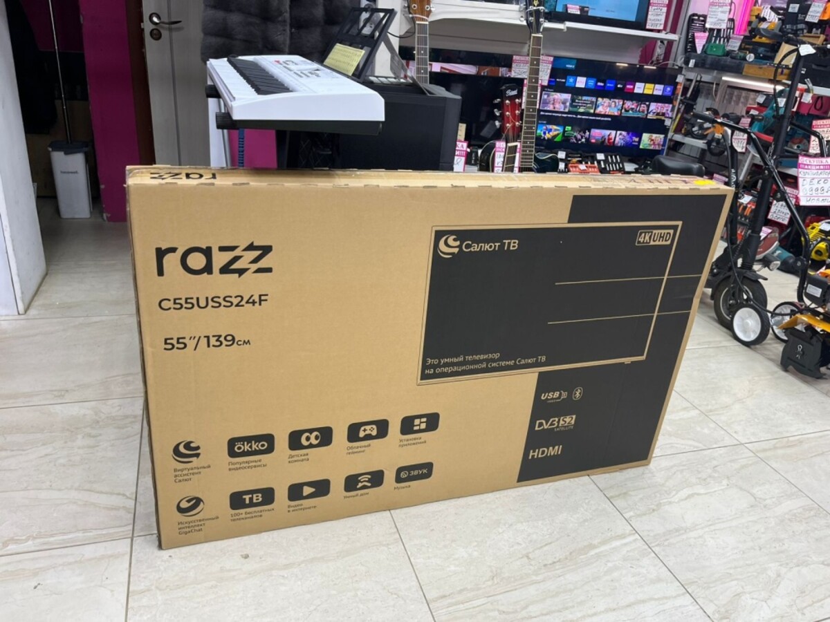Телевизор RAZZ C55USS24F