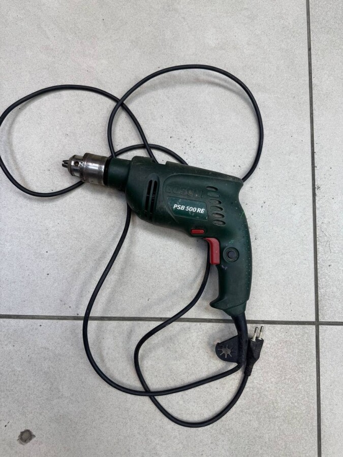 Дрель bosch psb500re