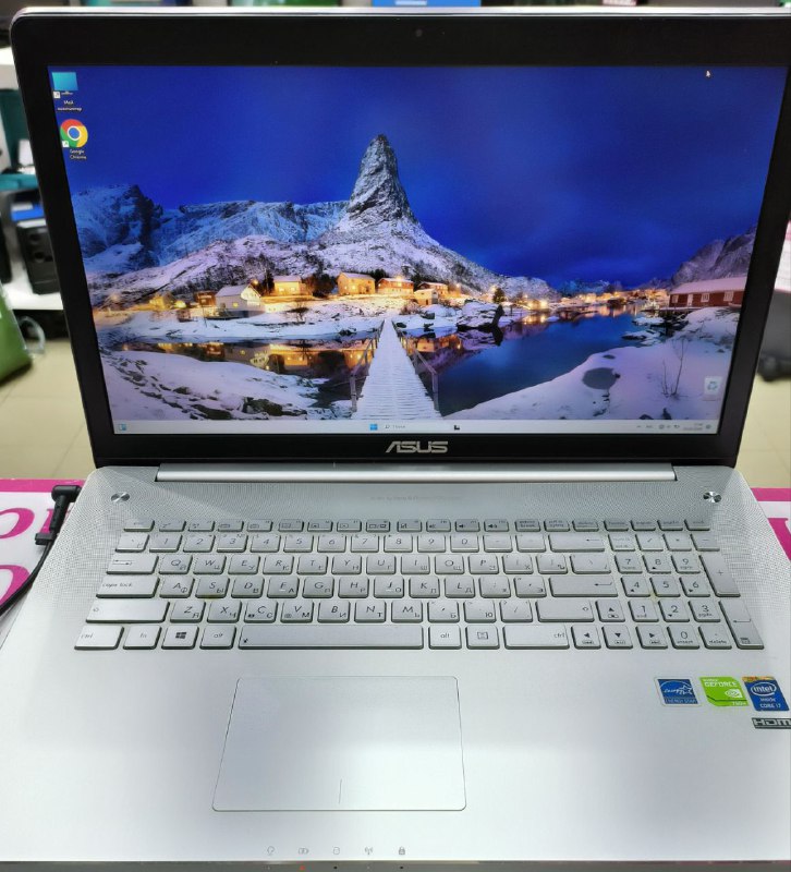 Ноутбук ASUS N750J-4008H