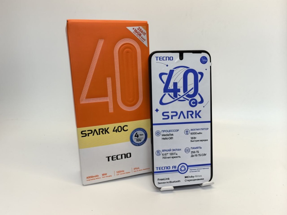 Мобильный телефон Tecno Spark 40c 8\256
