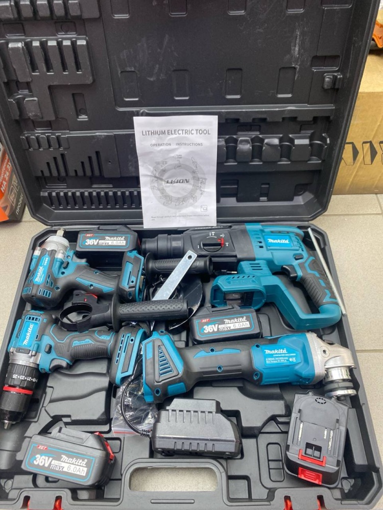 Набор инструментов Makita 4 в1