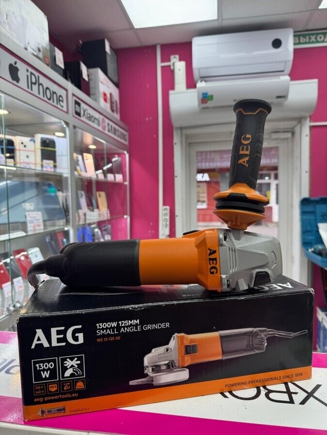 УШМ AEG WS 13-125XE 1300W 125mm