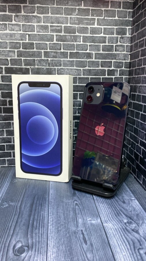 Смартфон iPhone 12 64 Gb 100%