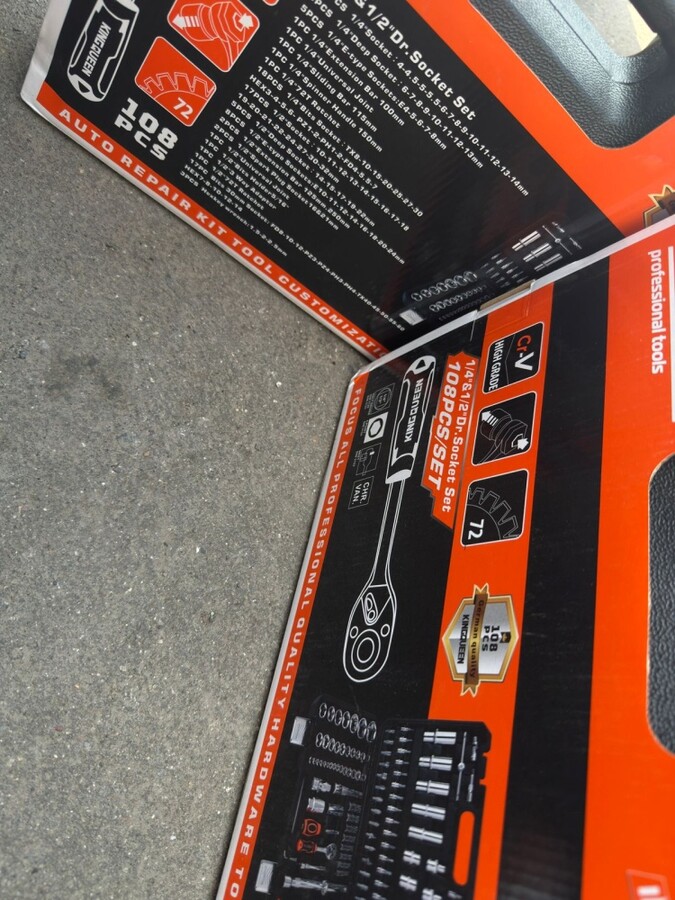 Набор инструментов KingQueen 108 пр