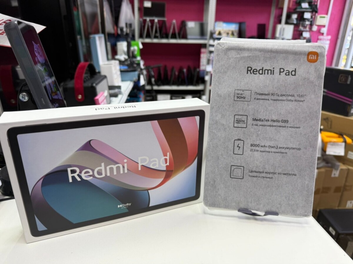 Планшет Xiaomi Redmi Pad(4\128)