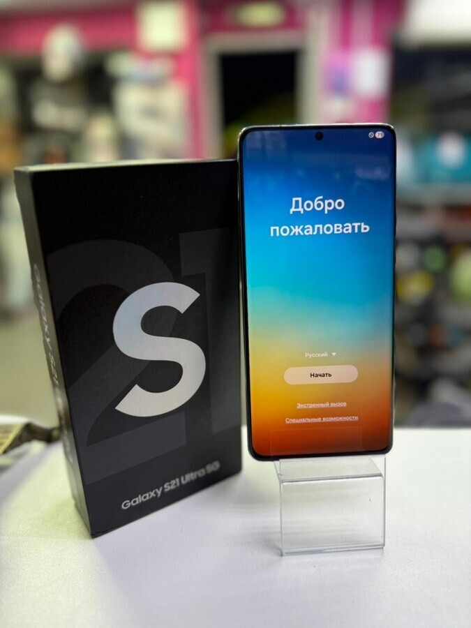 Смартфон Samsung S21 Ultra 5G 16/512