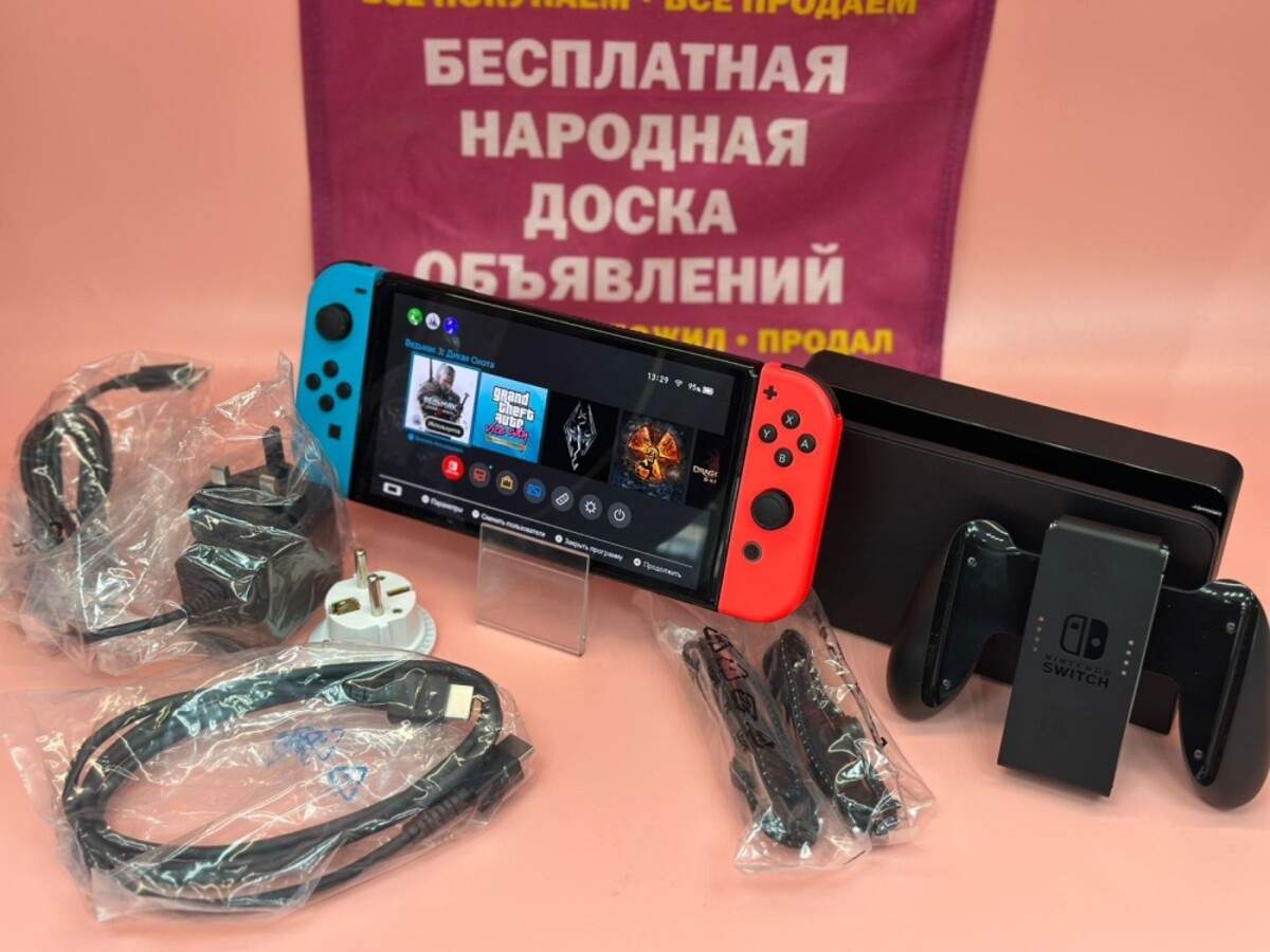 Игровая приставка Nintendo Switch oled 256