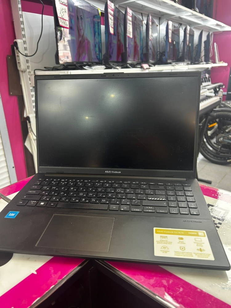 Ноутбук ASUS vivobook go 15 intel n100/8/256