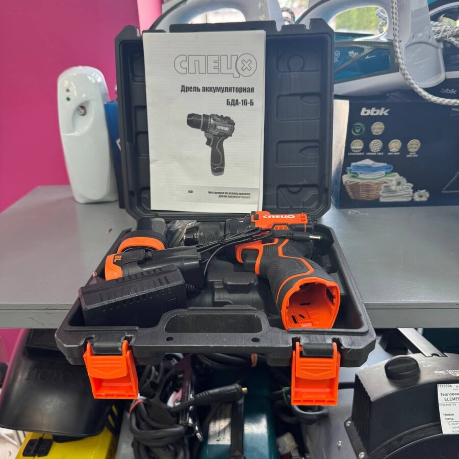 Шуруповерт СПЕЦ БДА-16-Б