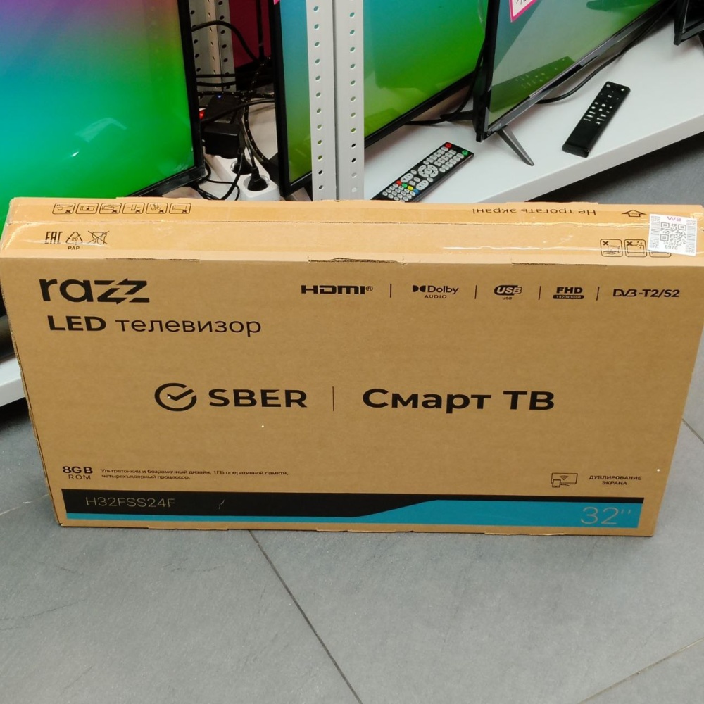 Телевизор Razz 32" СалютТВ