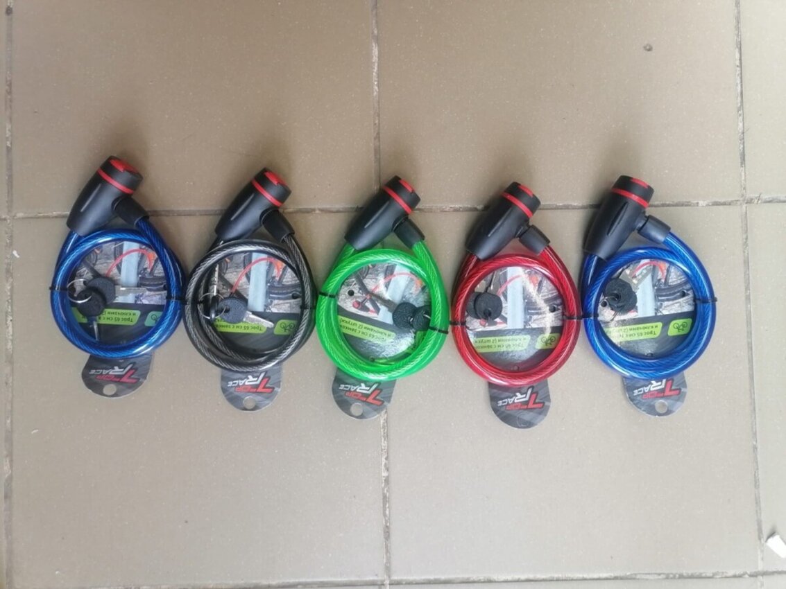 Замок велосипедный TopRace 65cm