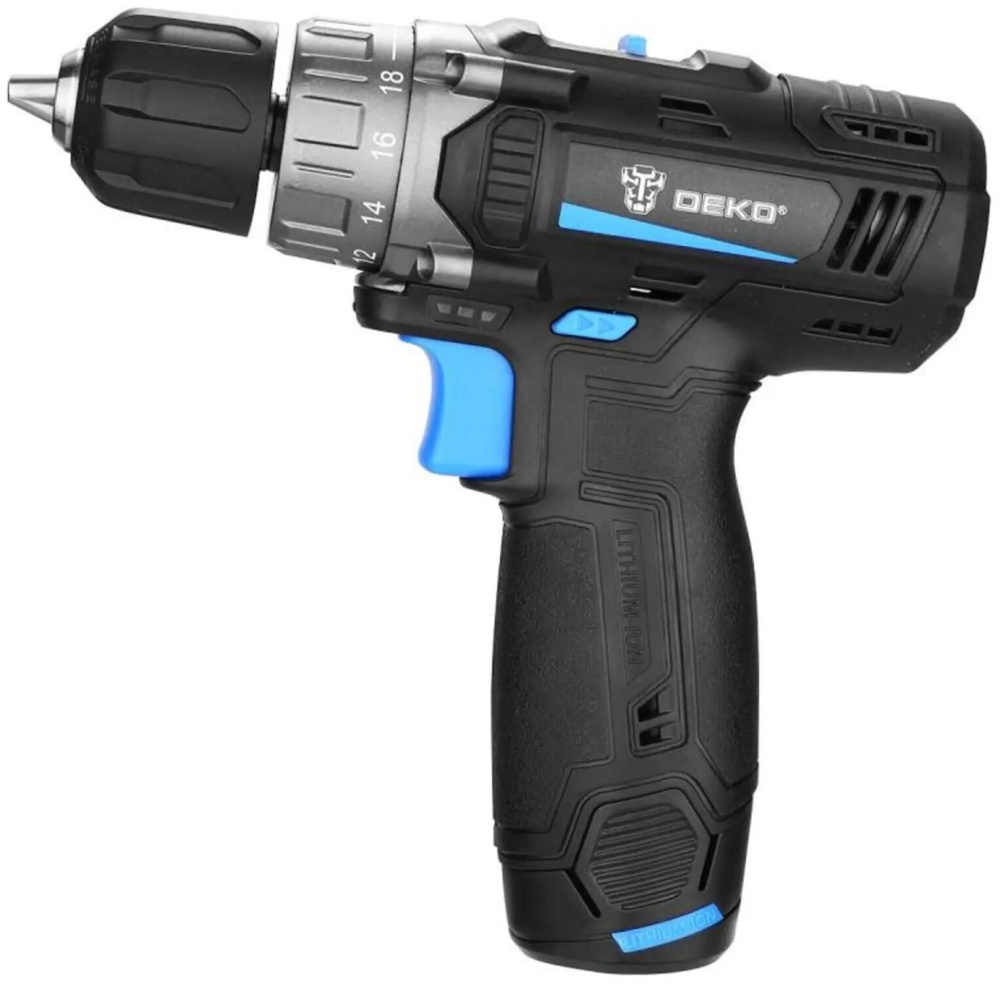 Шуруповерт DEKO ZKCD12VPRO BMC 2*2.0Ah