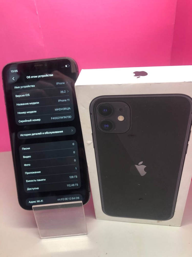 Смартфон iPhone 11 128 Gb  АКБ 74