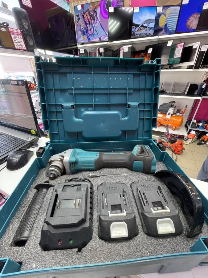 УШМ (Болгарка) аккумуляторная