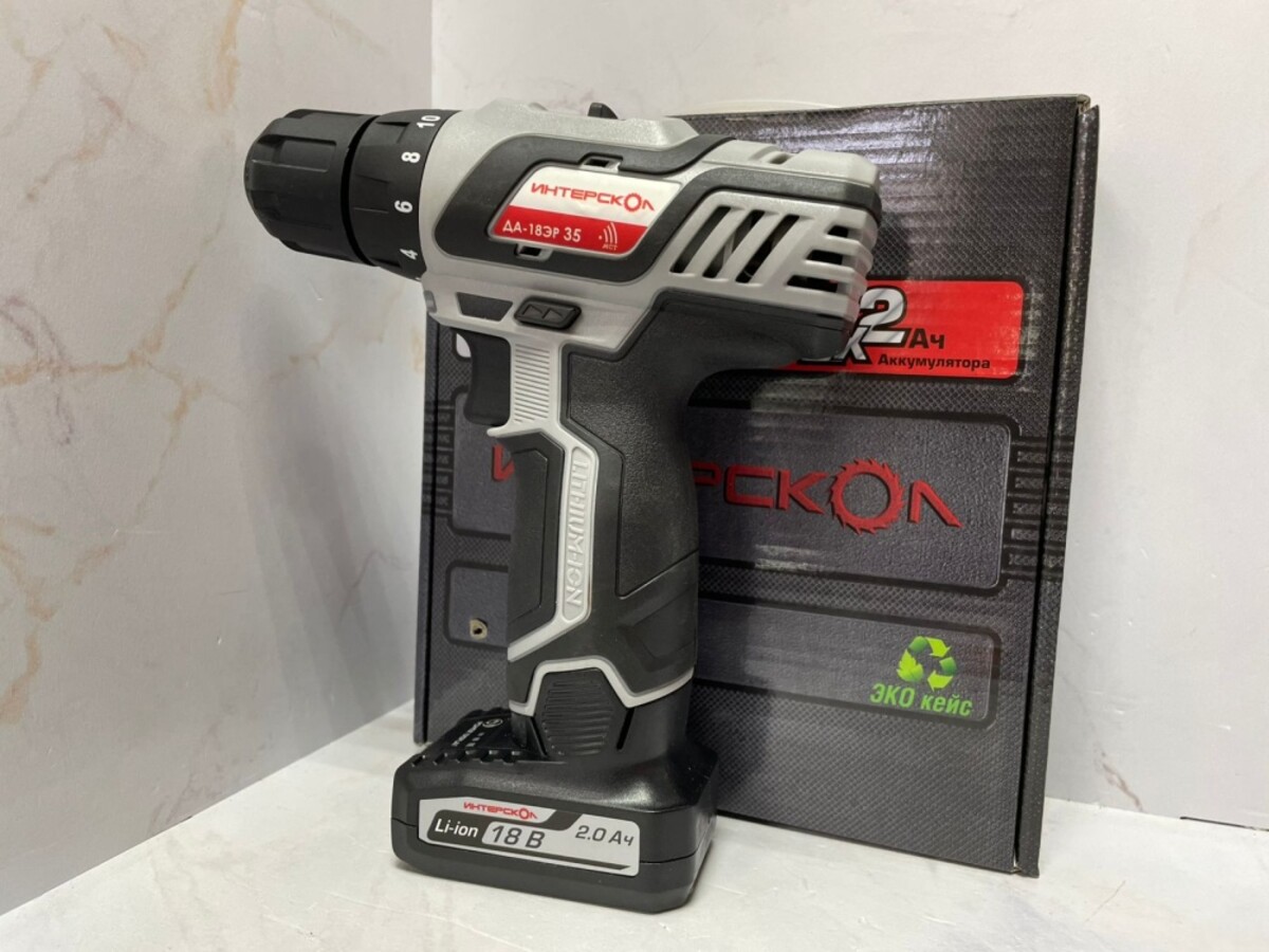 Шуруповерт Интерскол ДА-18ЭР