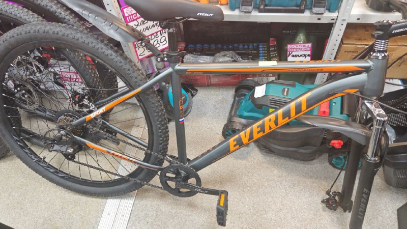 /Велосипед Everlit 29* серо-оранж